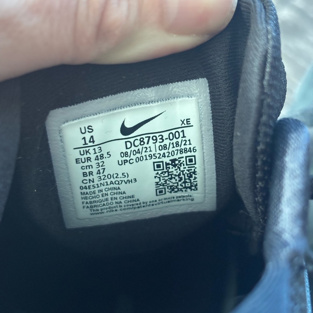 Nike GORE-TEX Men’s Black Trail Running Shoes Size 14 - Picture 8 of 8